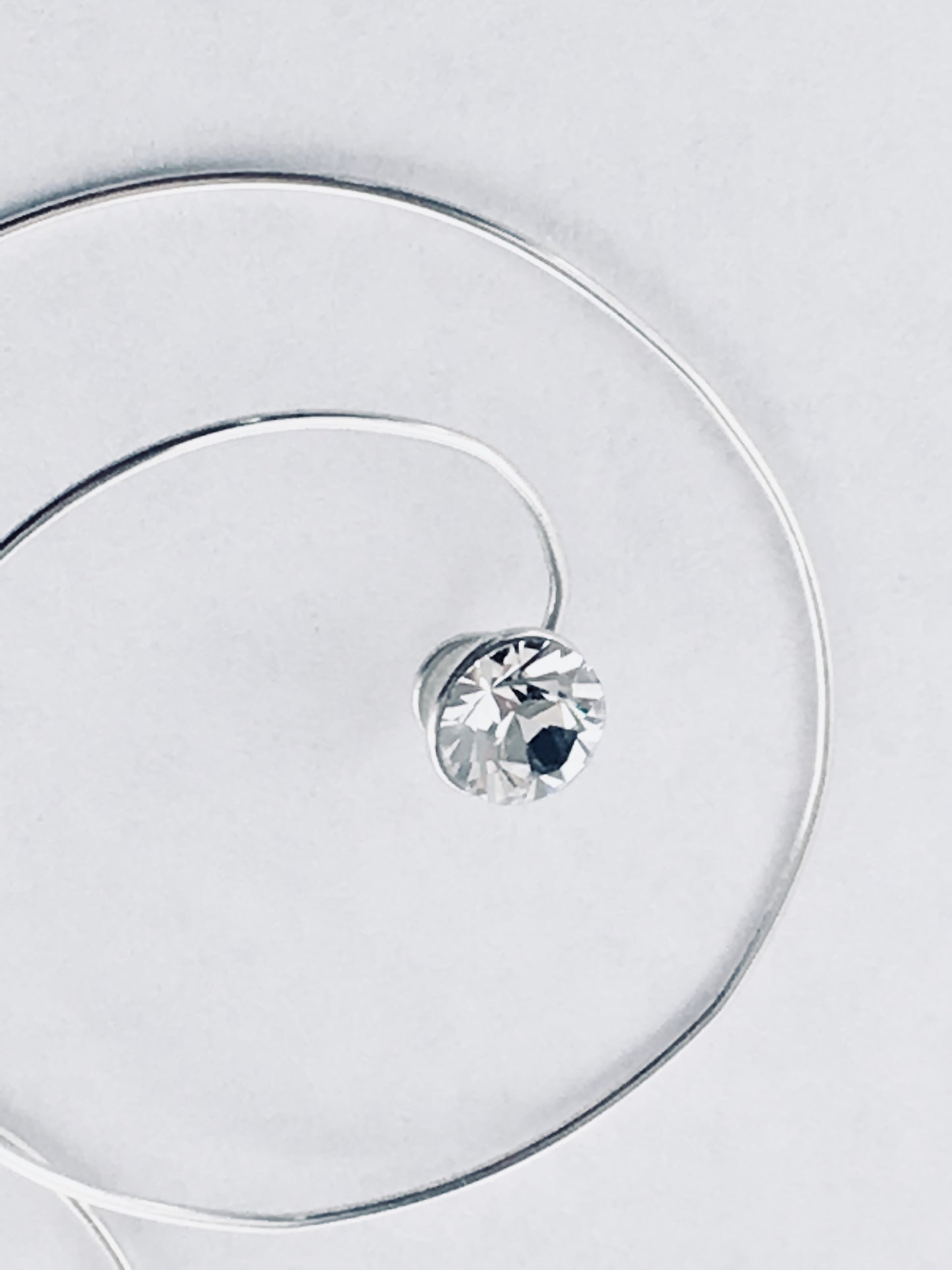 Crystal Spiral Hairpins